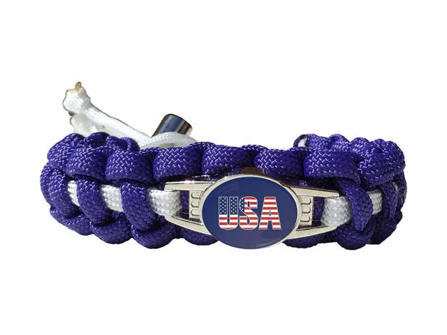 "U.S.A." Paracord Bracelet