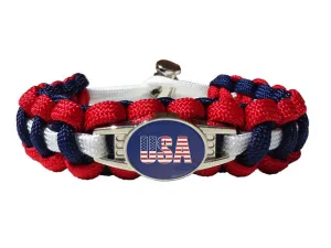 "U.S.A." Paracord Bracelet