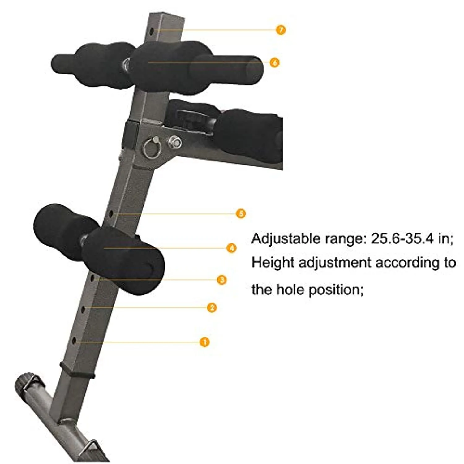 RELIFE REBUILD YOUR LIFE Sit Up Bench Adjustable Workout Foldable Bench Fitness Equipment for Home Gym Ab Exercises New Version