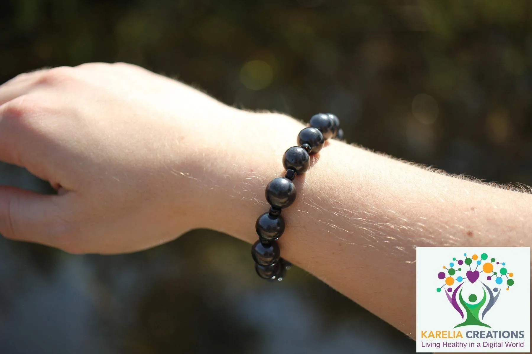 RETIRED - Shungite Multi-Bead Bracelet - Unisex