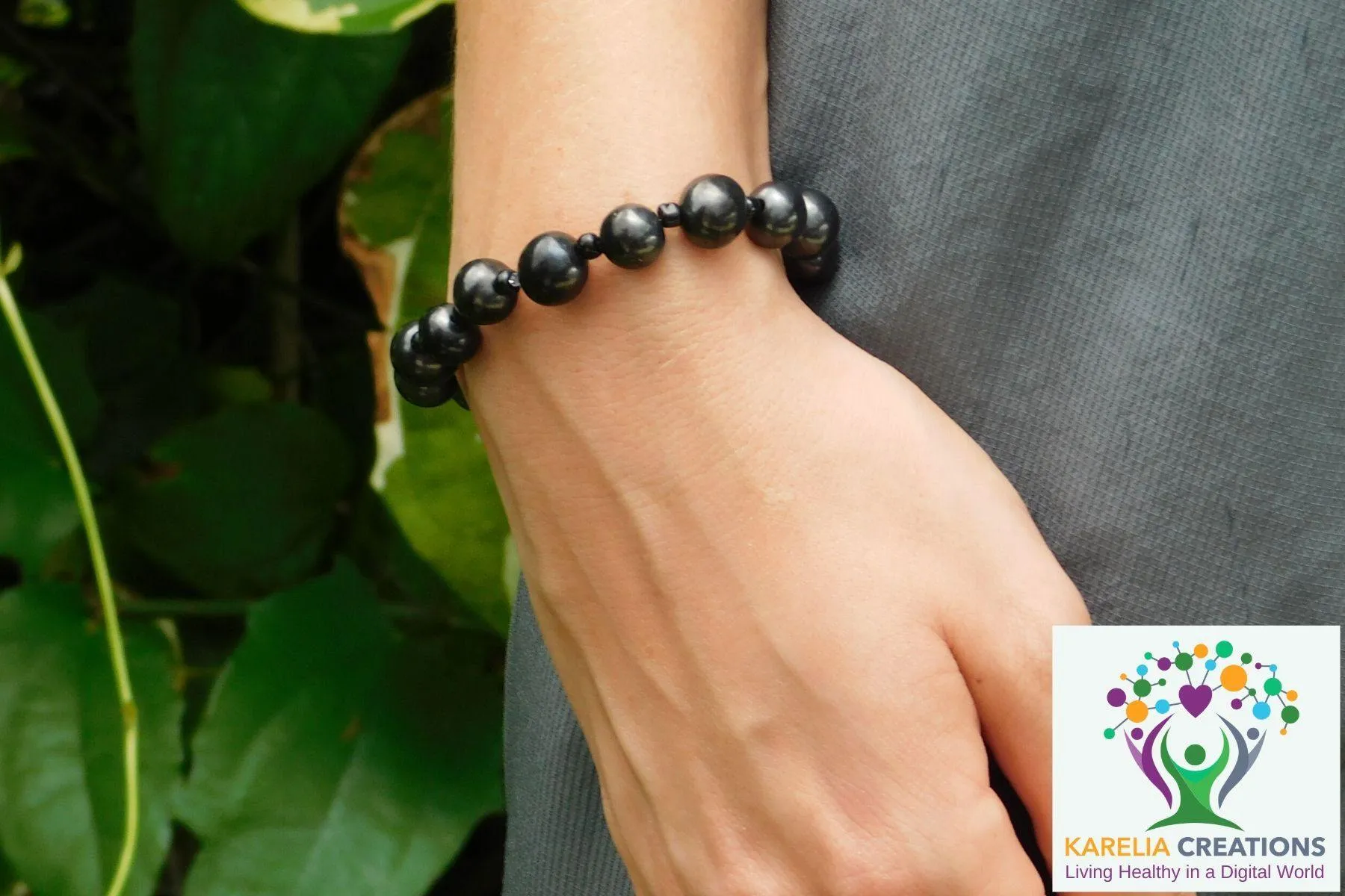 RETIRED - Shungite Multi-Bead Bracelet - Unisex