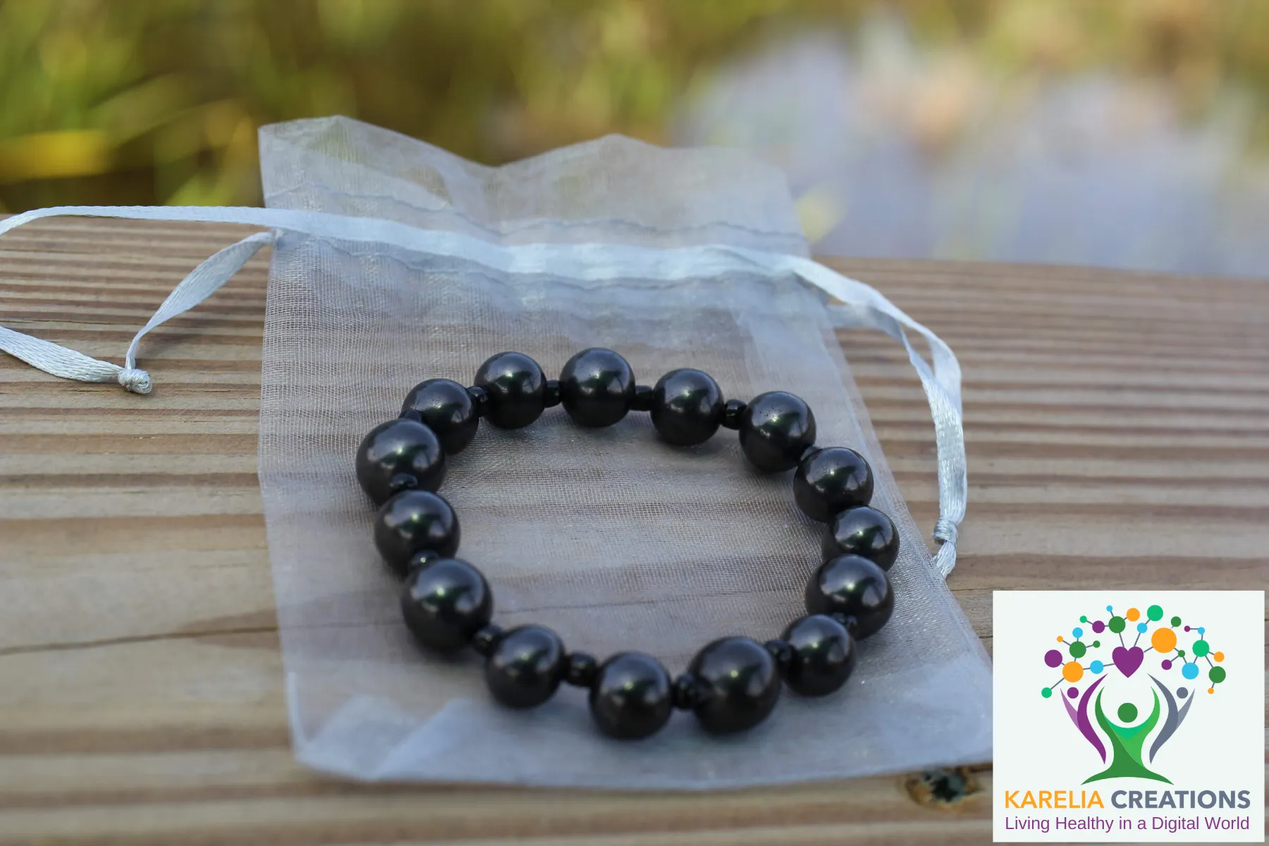 RETIRED - Shungite Multi-Bead Bracelet - Unisex