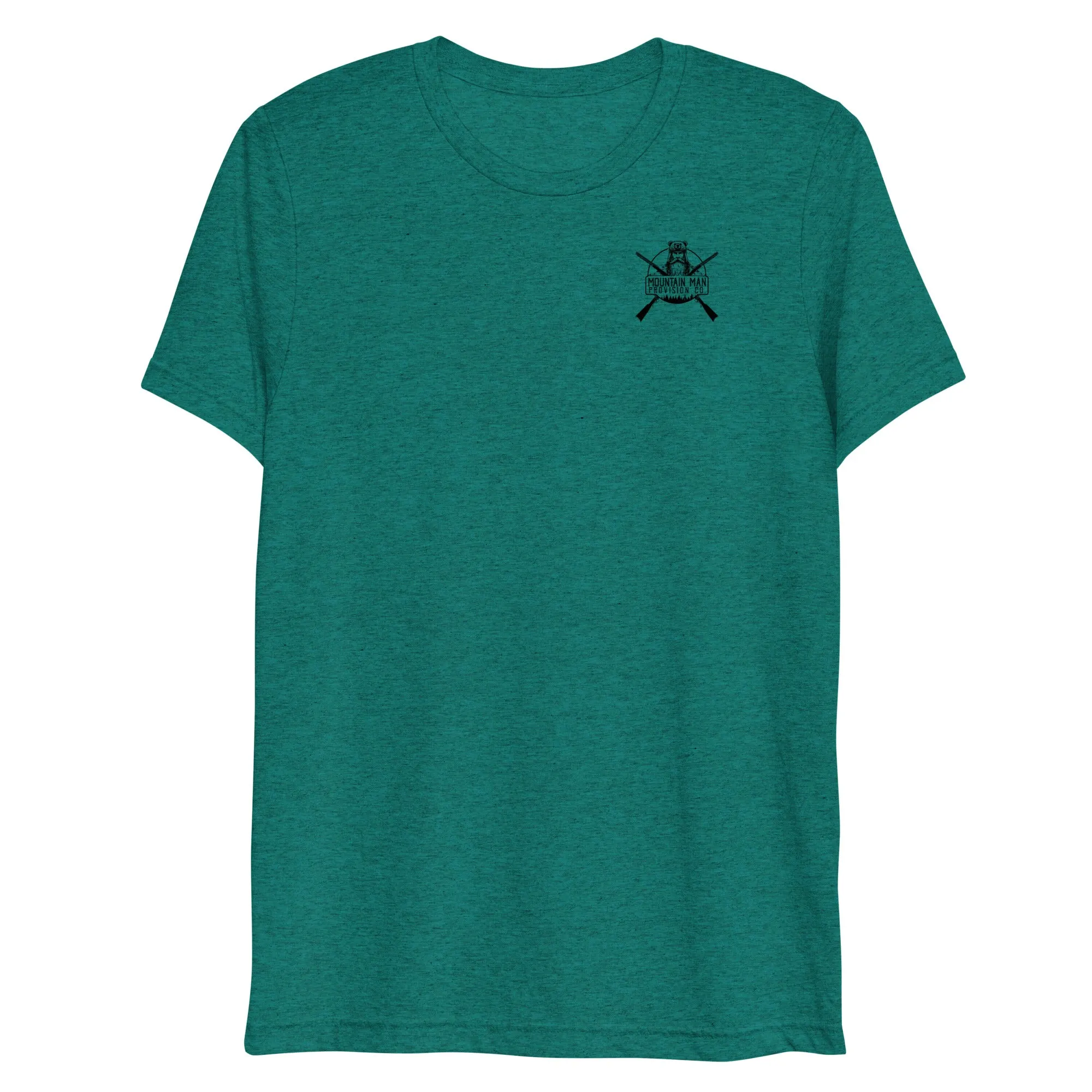 Retro Mountain Patch Short Sleeve T-Shirt | Mountain Man Provision Co.