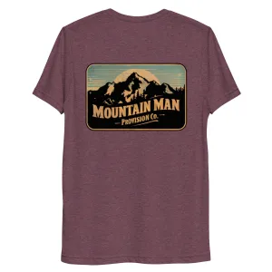 Retro Mountain Patch Short Sleeve T-Shirt | Mountain Man Provision Co.
