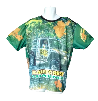 RFC - RainForest Challenge - L FULL SUBLIMATION ROUND NECK T-SHIRT 2018