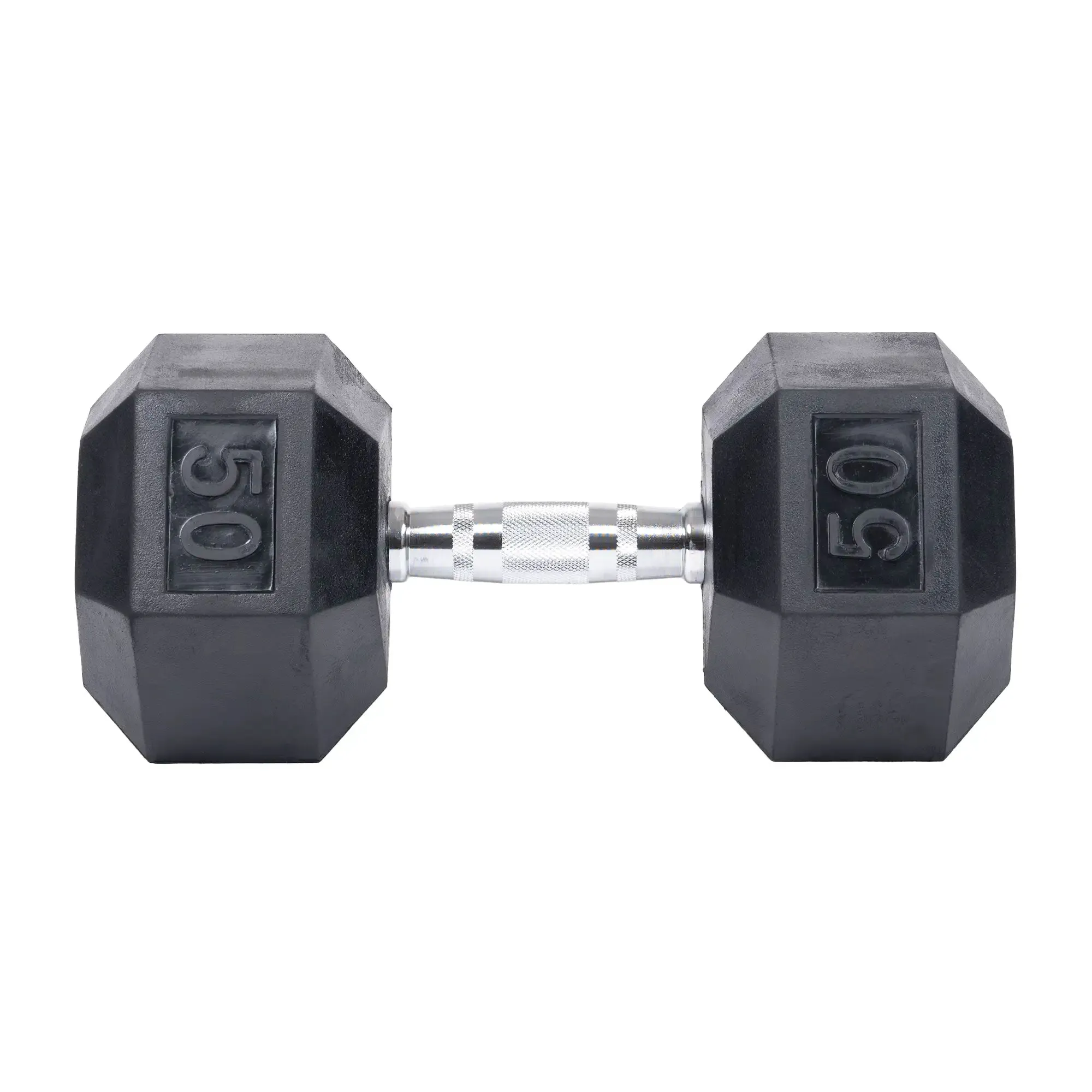 Rubber Hex Dumbbell Set  | 5-100lb