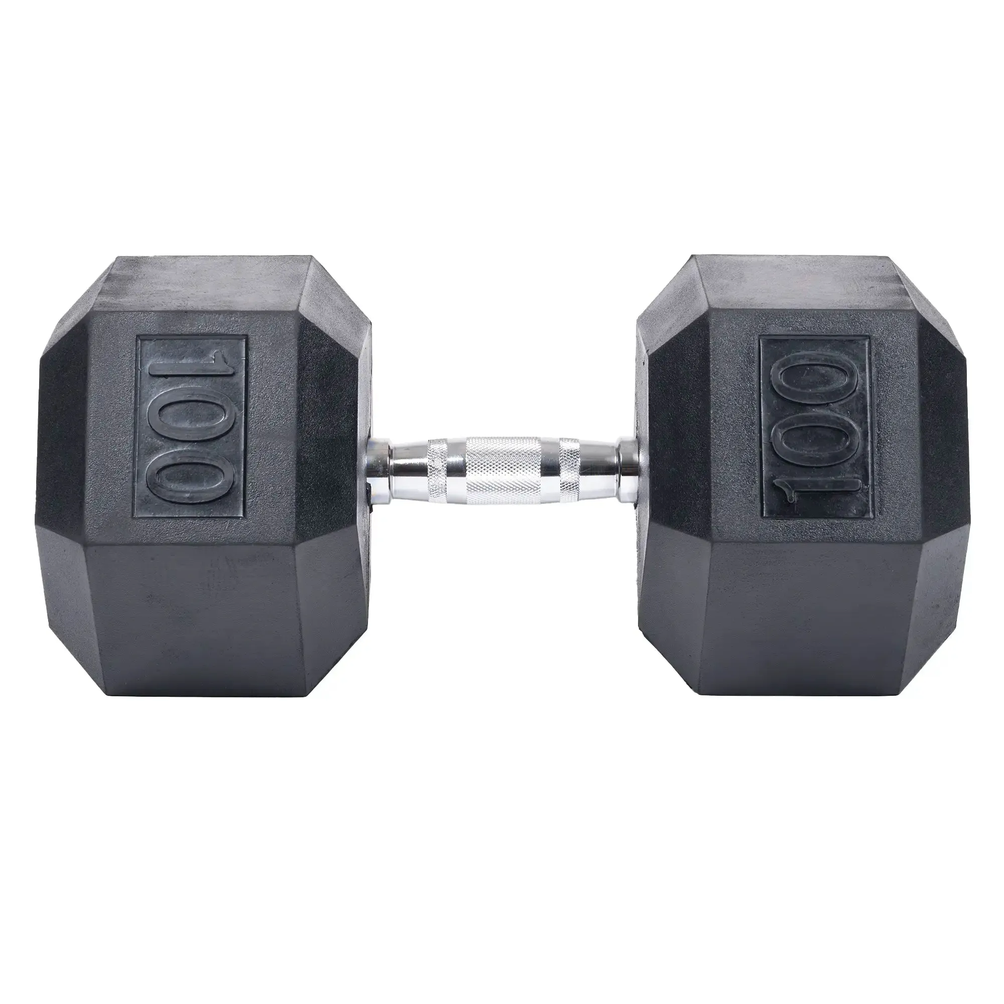 Rubber Hex Dumbbell Set  | 5-100lb