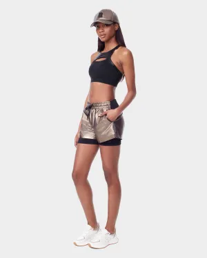 RYLEE WOMEN'S COMPRESSION LINED SPORTS SHORT