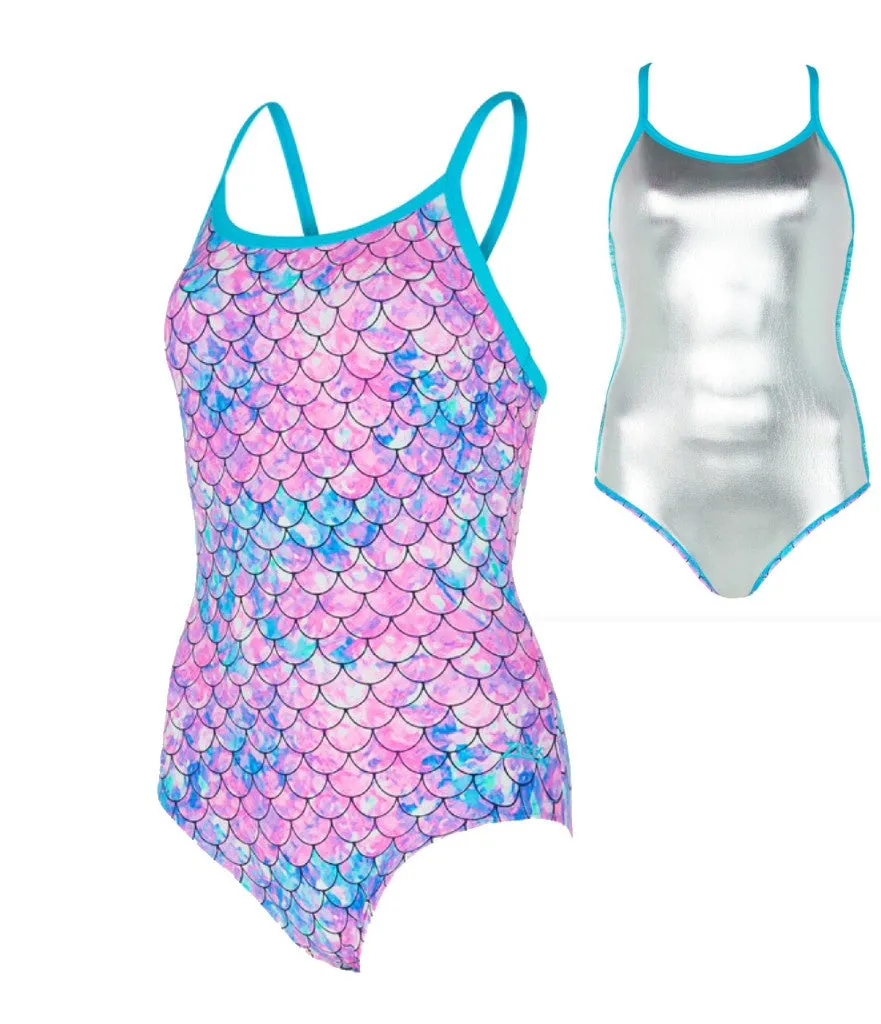 SIRENE SPARKLE ECOFEEL STRIKEBACK - FOIL LINED SWIMSUIT