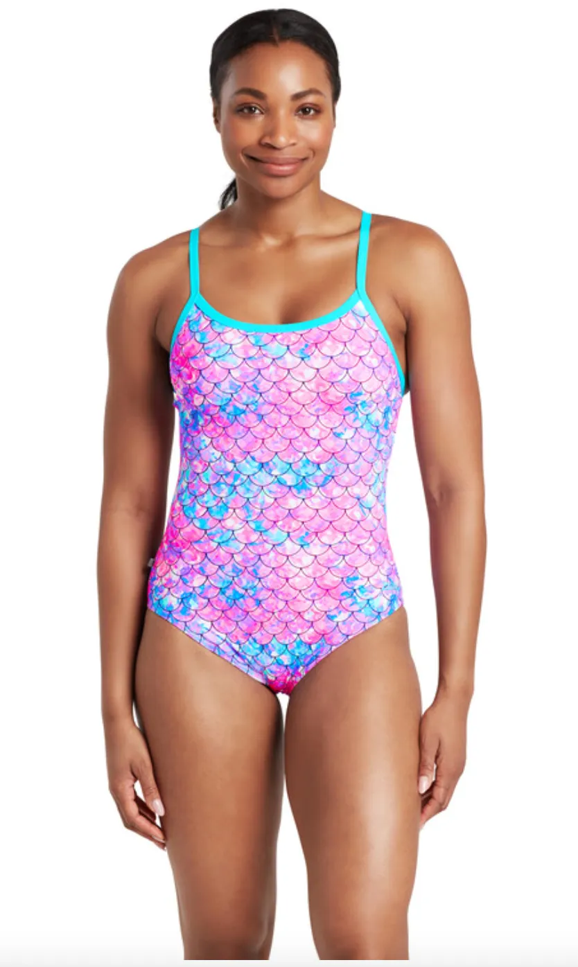 SIRENE SPARKLE ECOFEEL STRIKEBACK - FOIL LINED SWIMSUIT