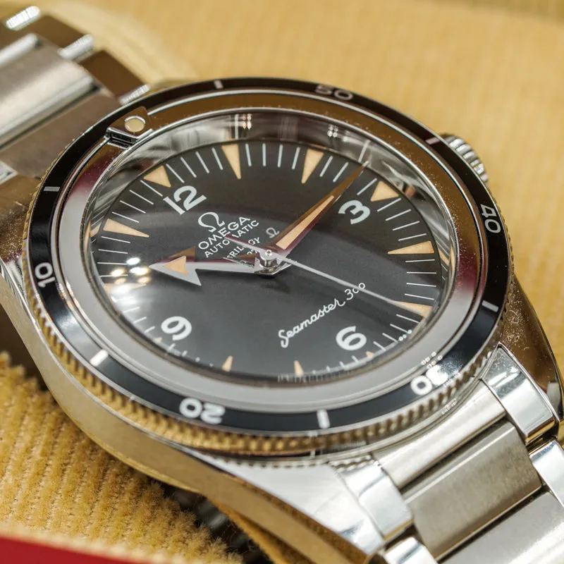 SOLD - Omega 57 Trilogy Full Set Railmaster Seamaster Speedmaster B&P '19