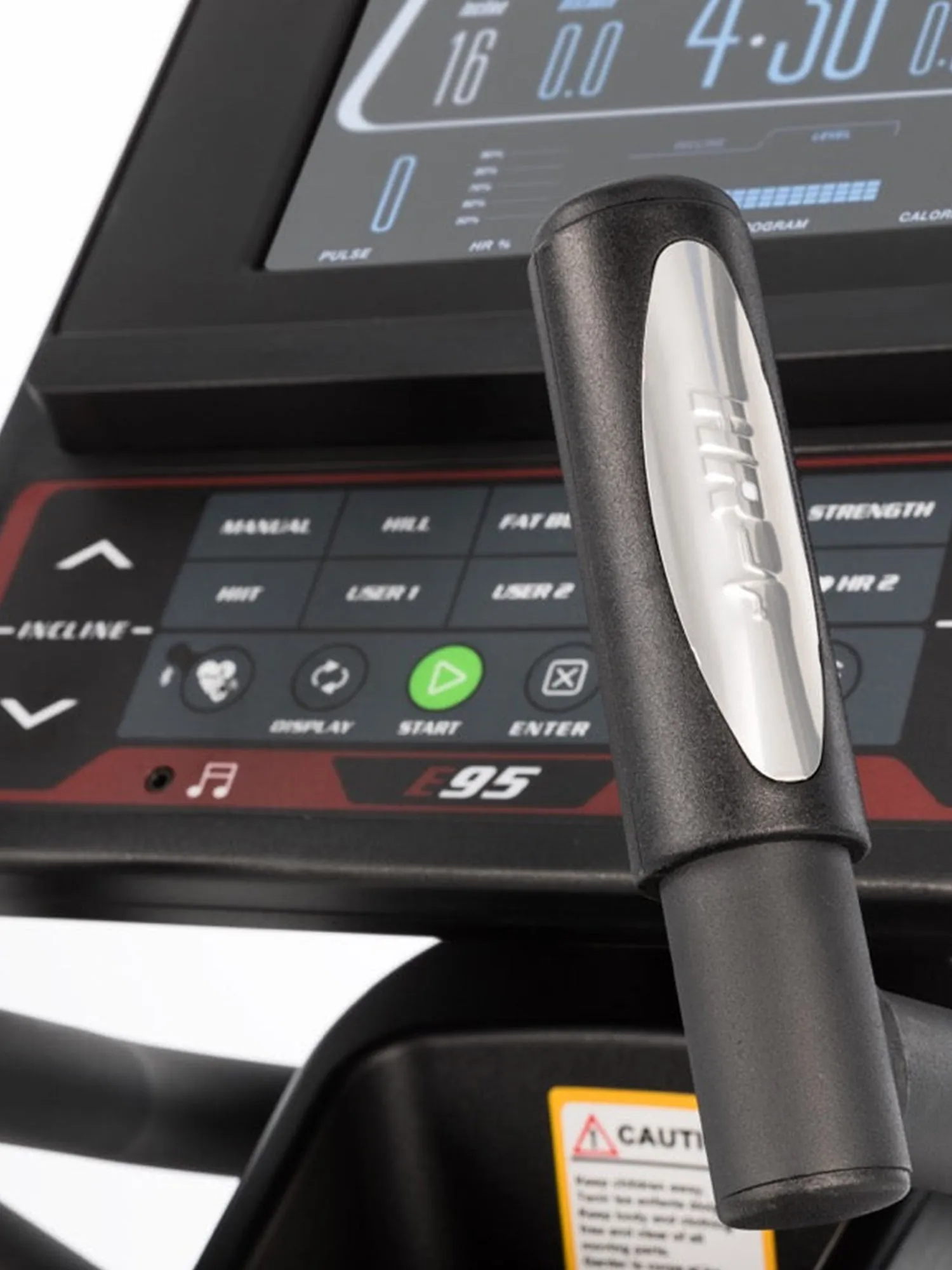 Sole Fitness E95 Elliptical Cross Trainer with 13.3" Touchscreen