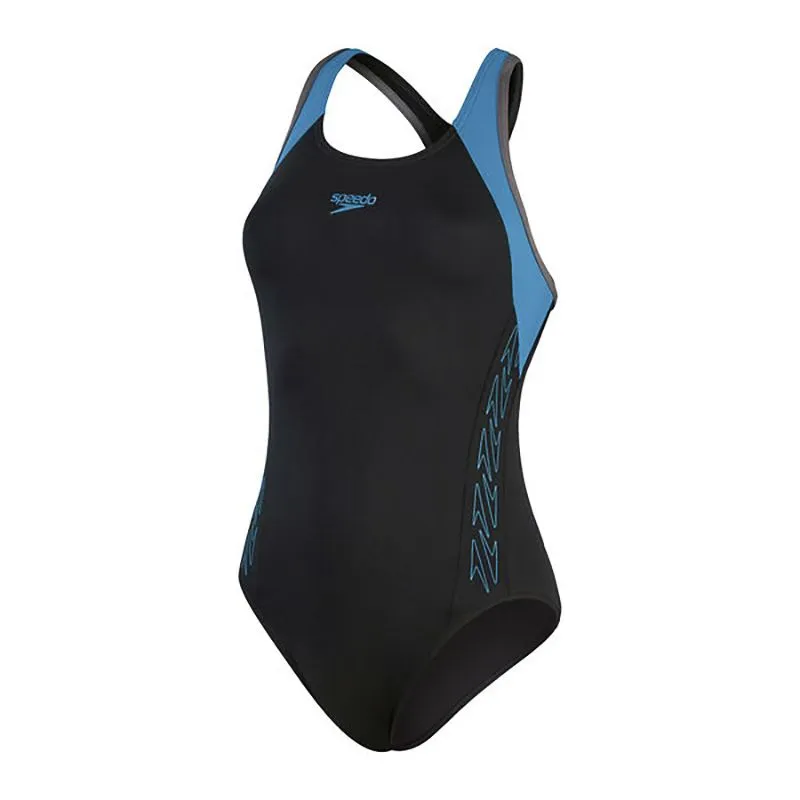 Speedo Womens Hyperboom Splice Flyback Swimsuit