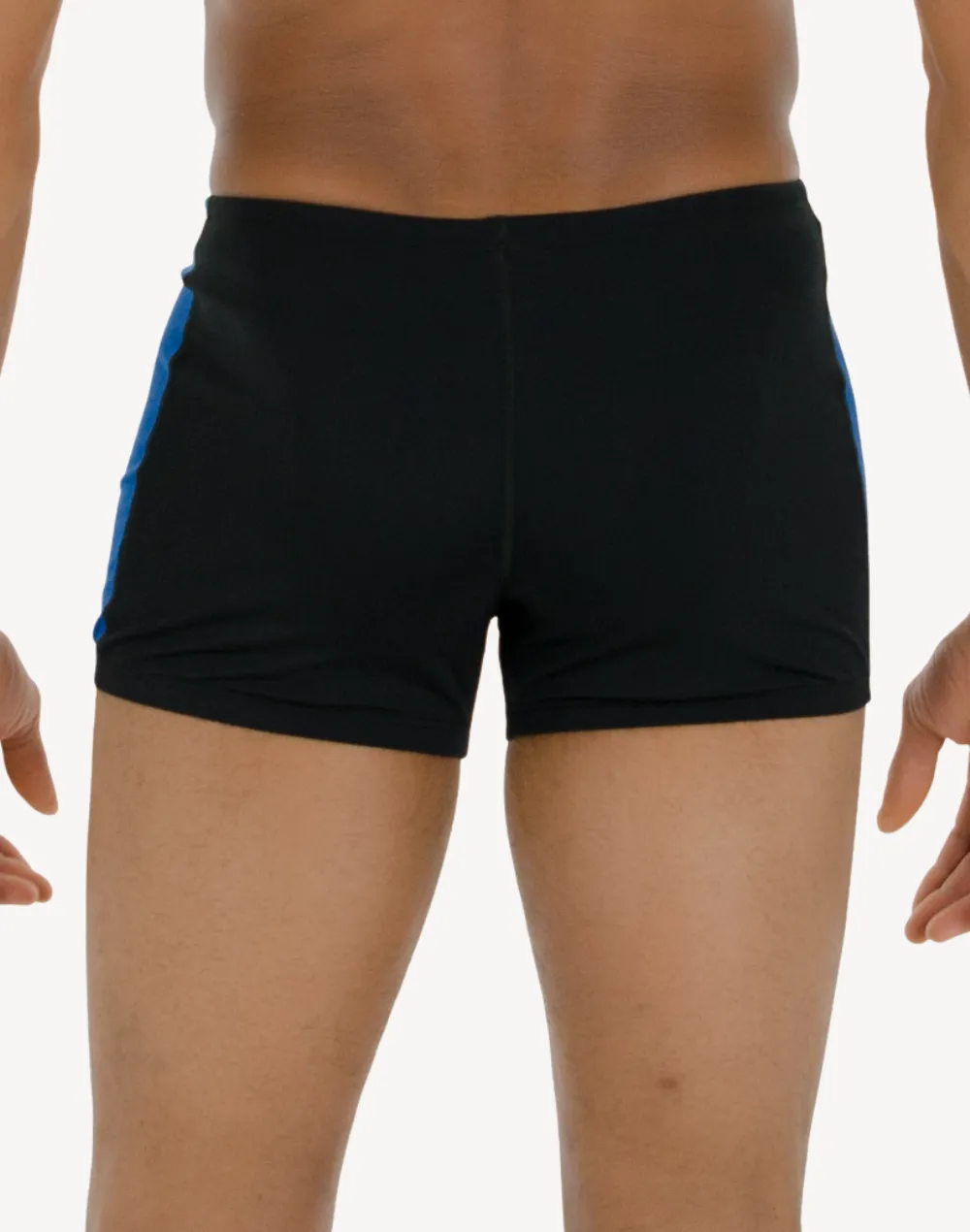 Splice Zip Pocket Polyester Square Leg