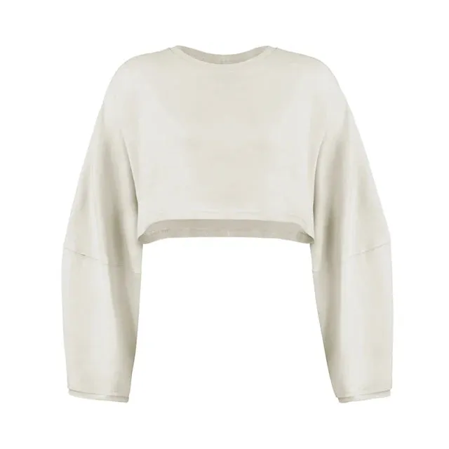Sport Crop Top Long Sleeve