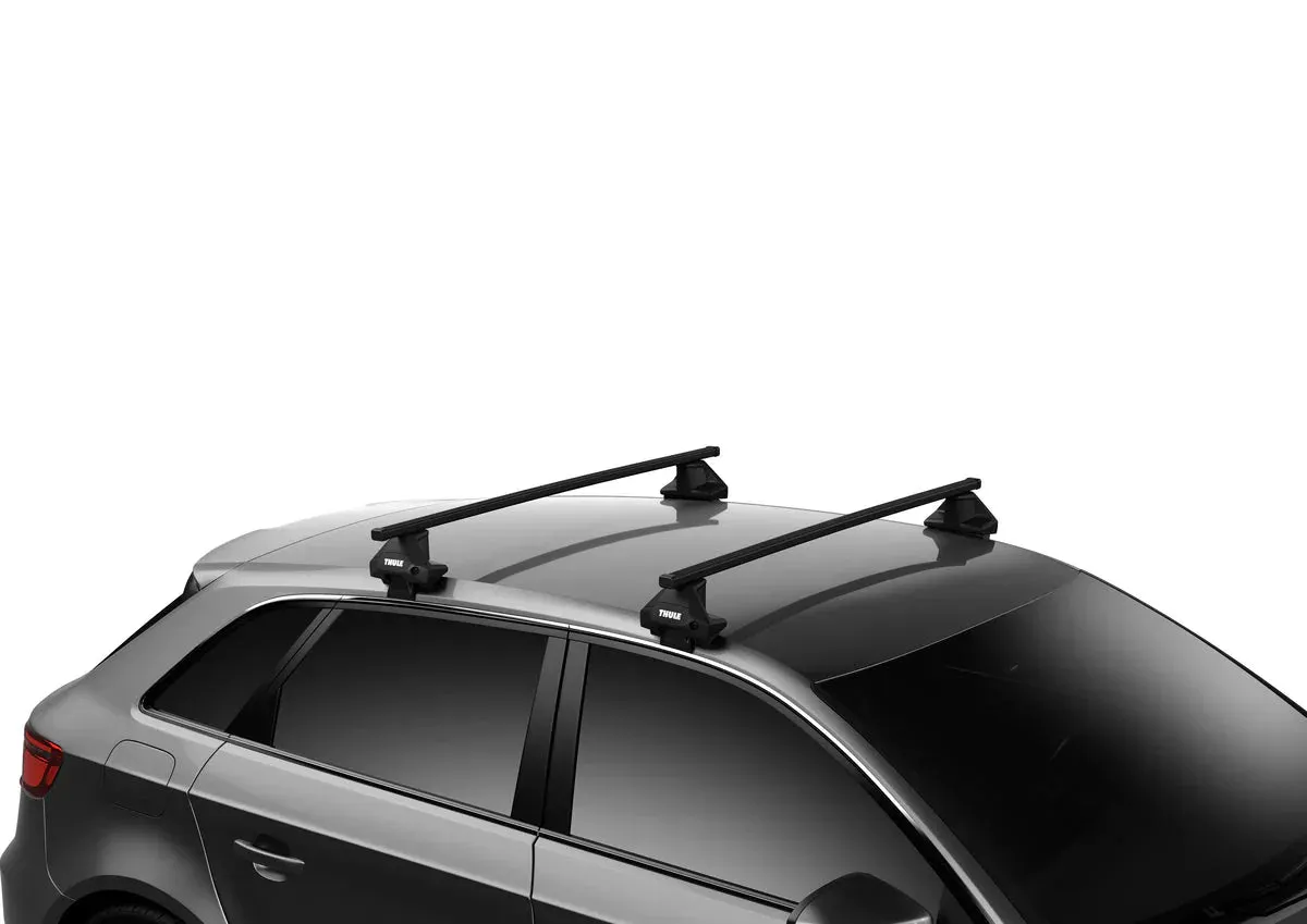 SquareBar Evo for Ford Explorer SUV 4-dr w/ Flush Rails 2016 to 2019