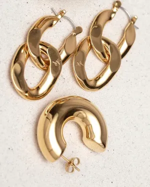 st. Moran Huxley Earrings Gold