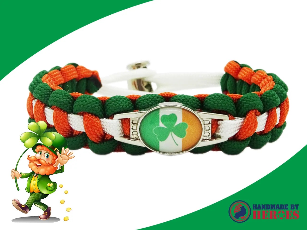 St. Patrick's Day Paracord Bracelet