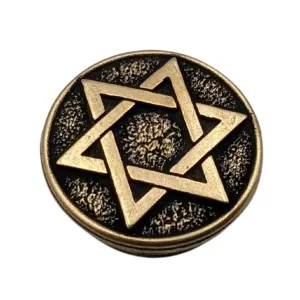 Star of David paracord bead
