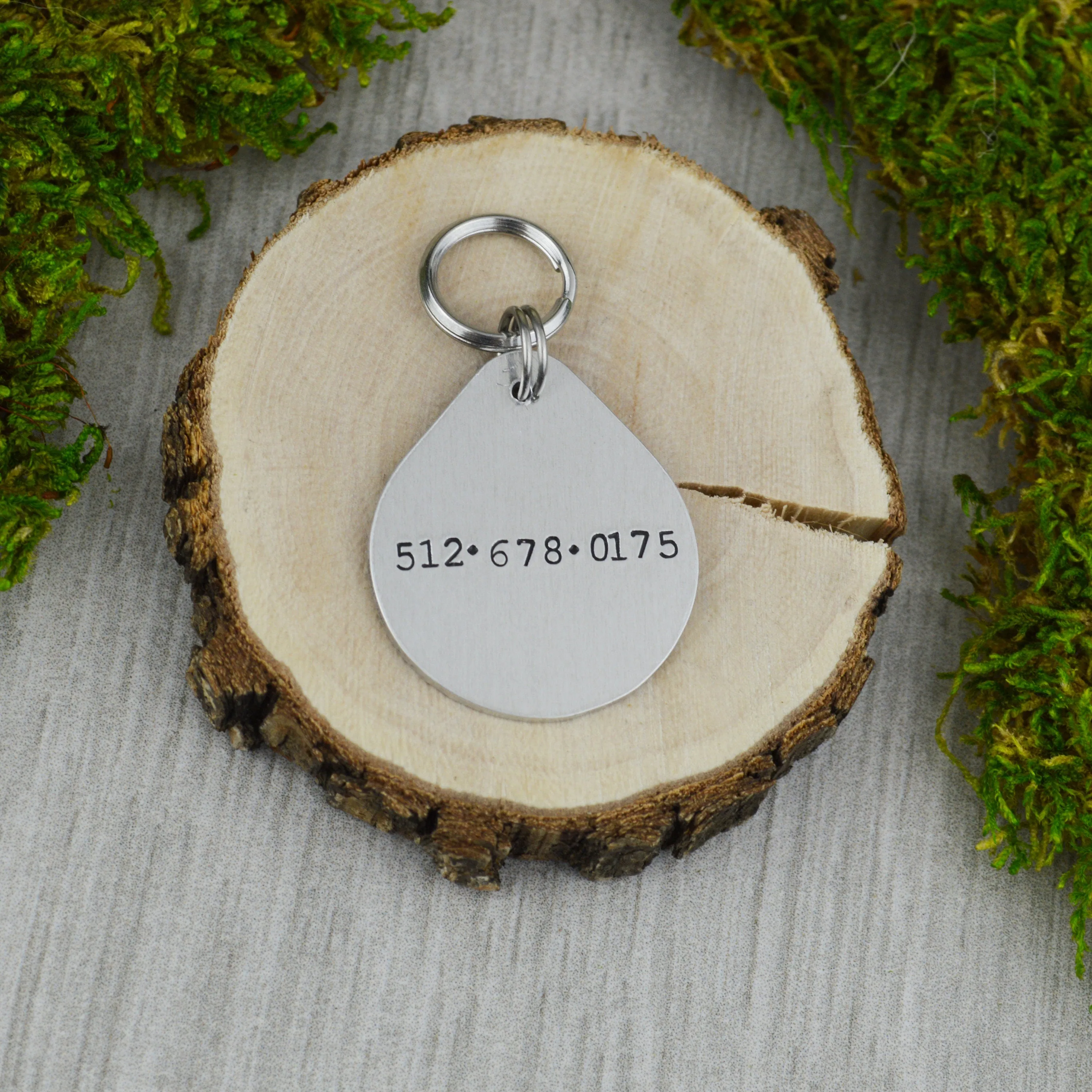 Starry Peaks Pet ID Tag