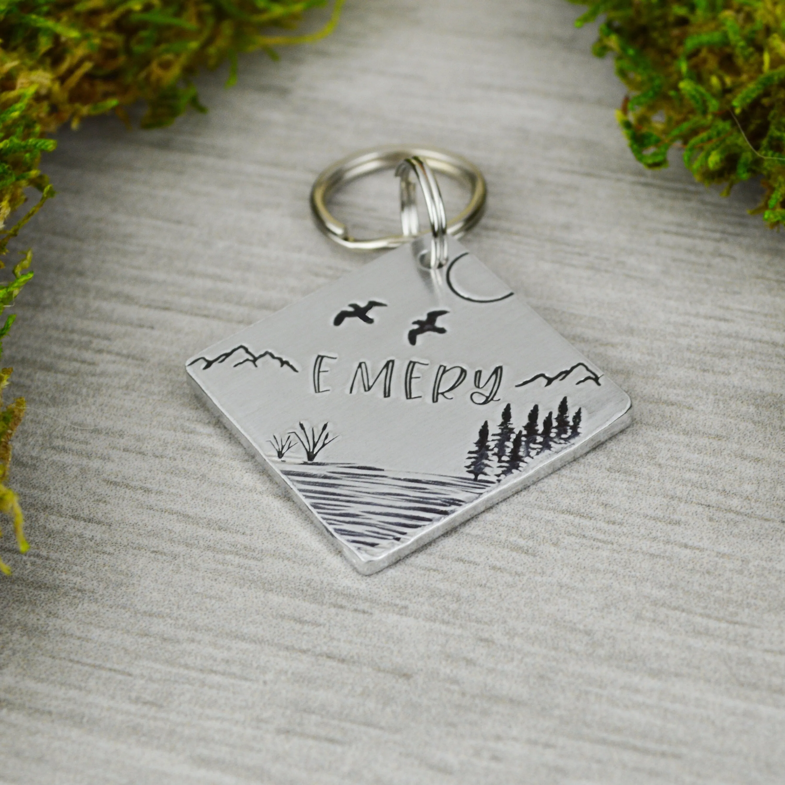 Still Waters Pet ID Tag