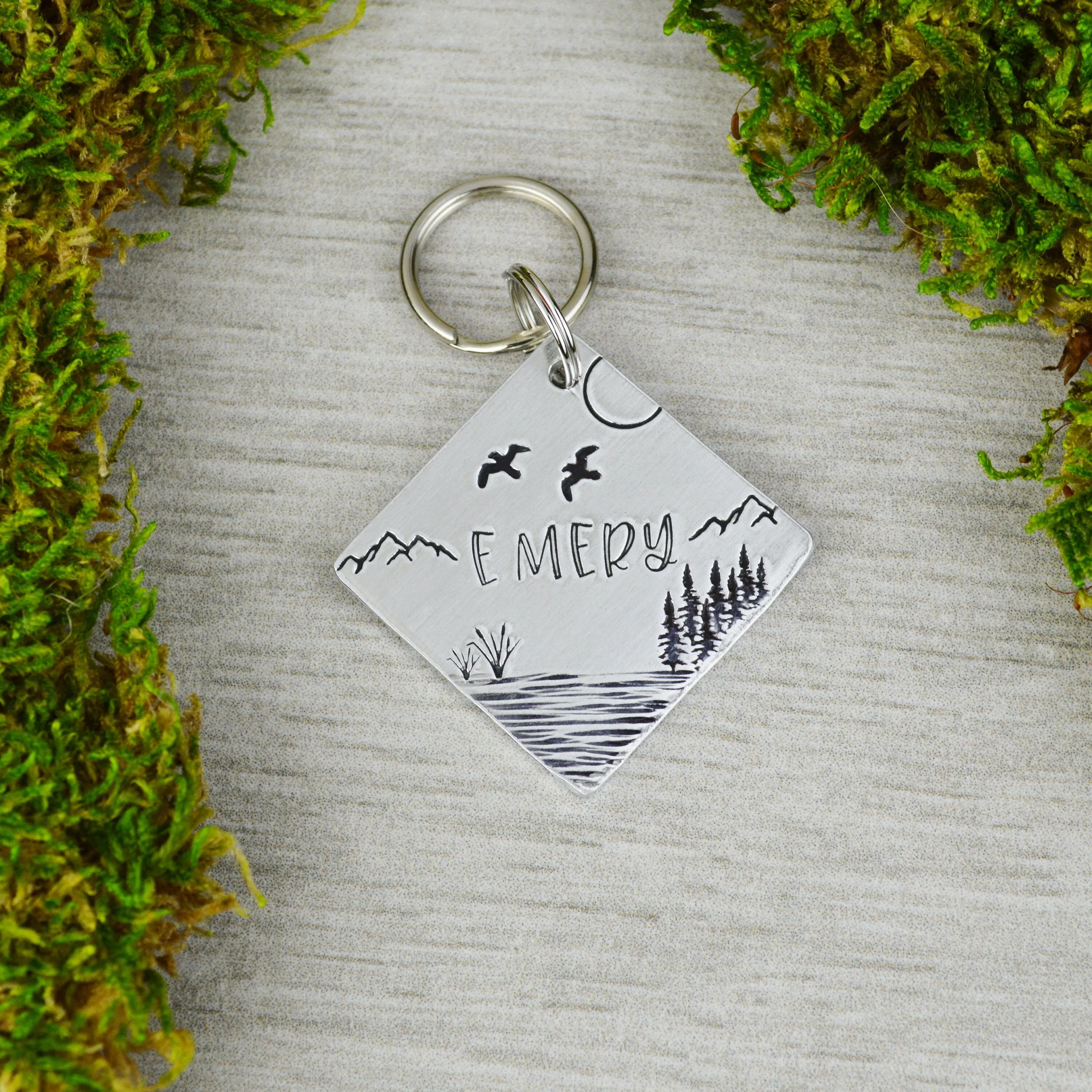Still Waters Pet ID Tag
