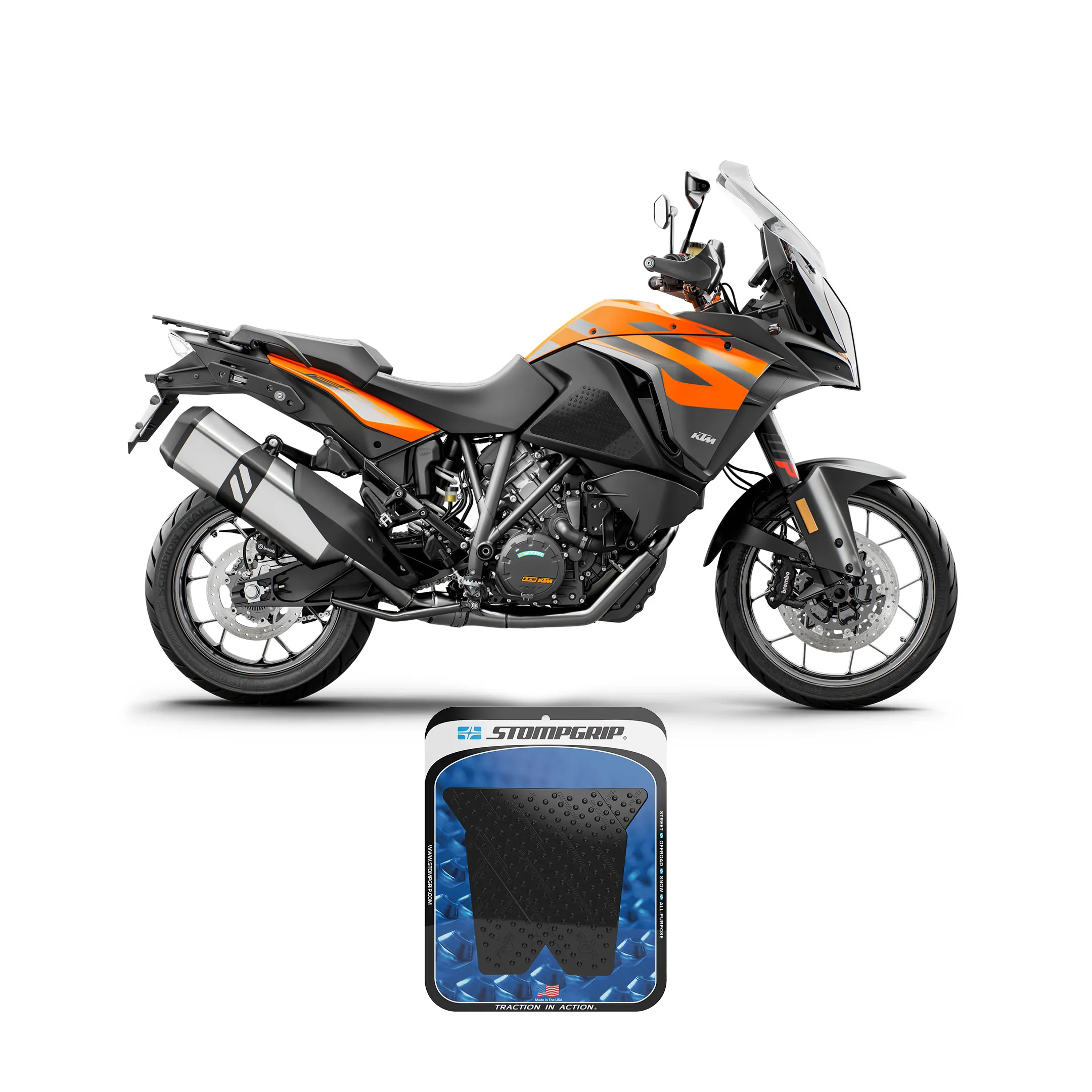 Stompgrip - KTM 1290 Super Adventure 15-19 Tank Grips (0060-2)