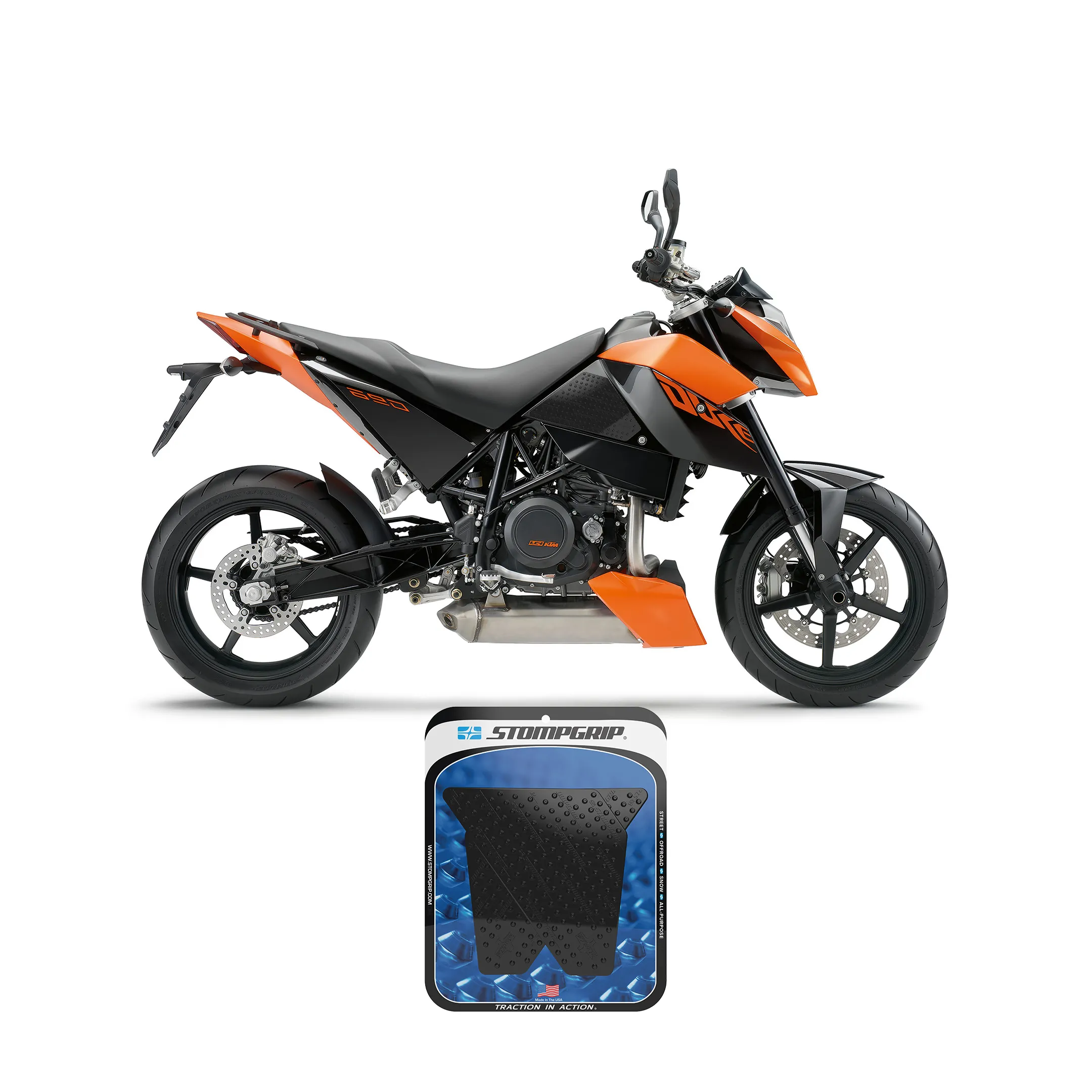 Stompgrip - KTM 690 Duke 08-11 Tank Grips (0060)