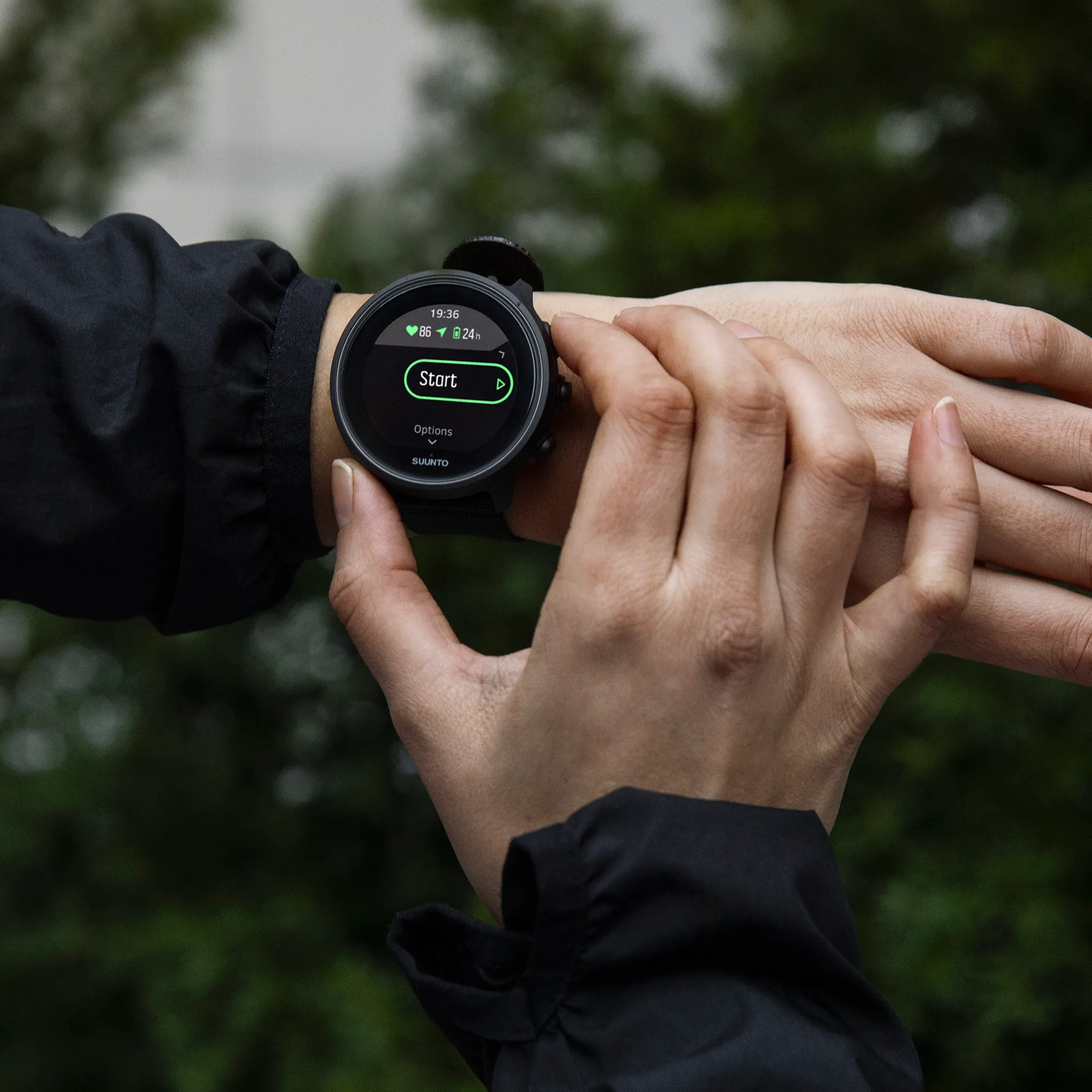Suunto 9 BARO Charcoal Black Titanium Ultra-endurance GPS Watch (SS050564000)