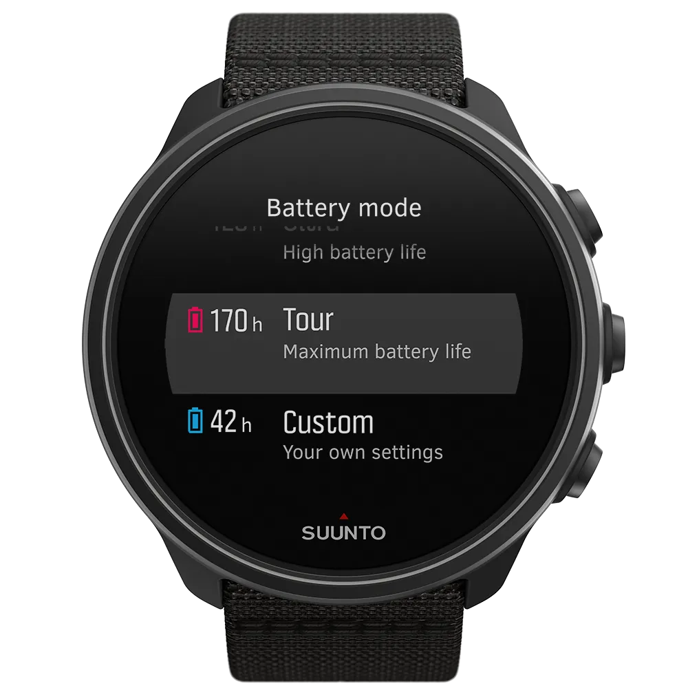 Suunto 9 BARO Charcoal Black Titanium Ultra-endurance GPS Watch (SS050564000)
