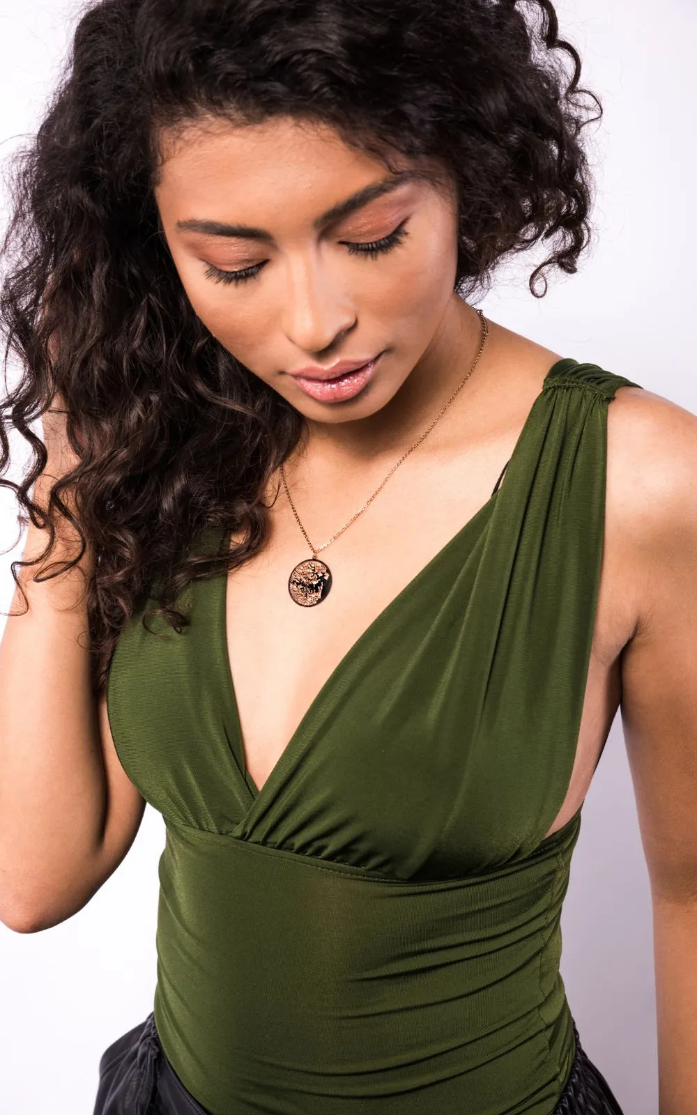 Sydney Rose Gold - City Map Necklace