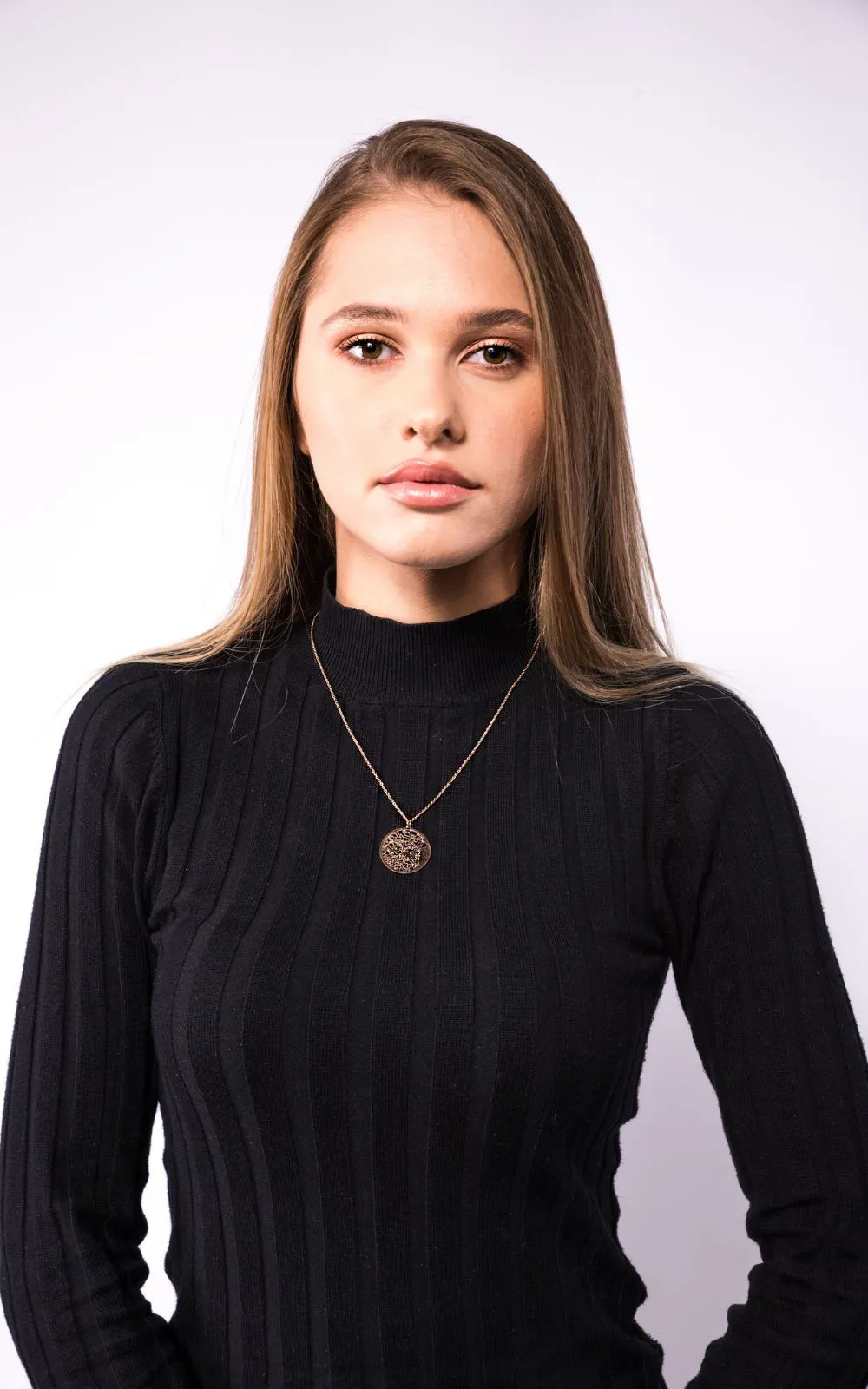 Sydney Rose Gold - City Map Necklace