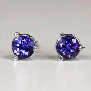 Tanzanite Earrings .79 Carat