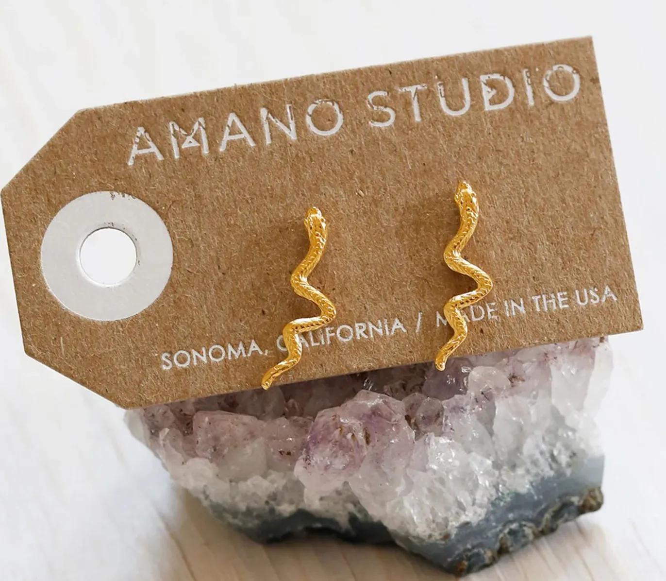 Teeny Tiny Serpent Studs