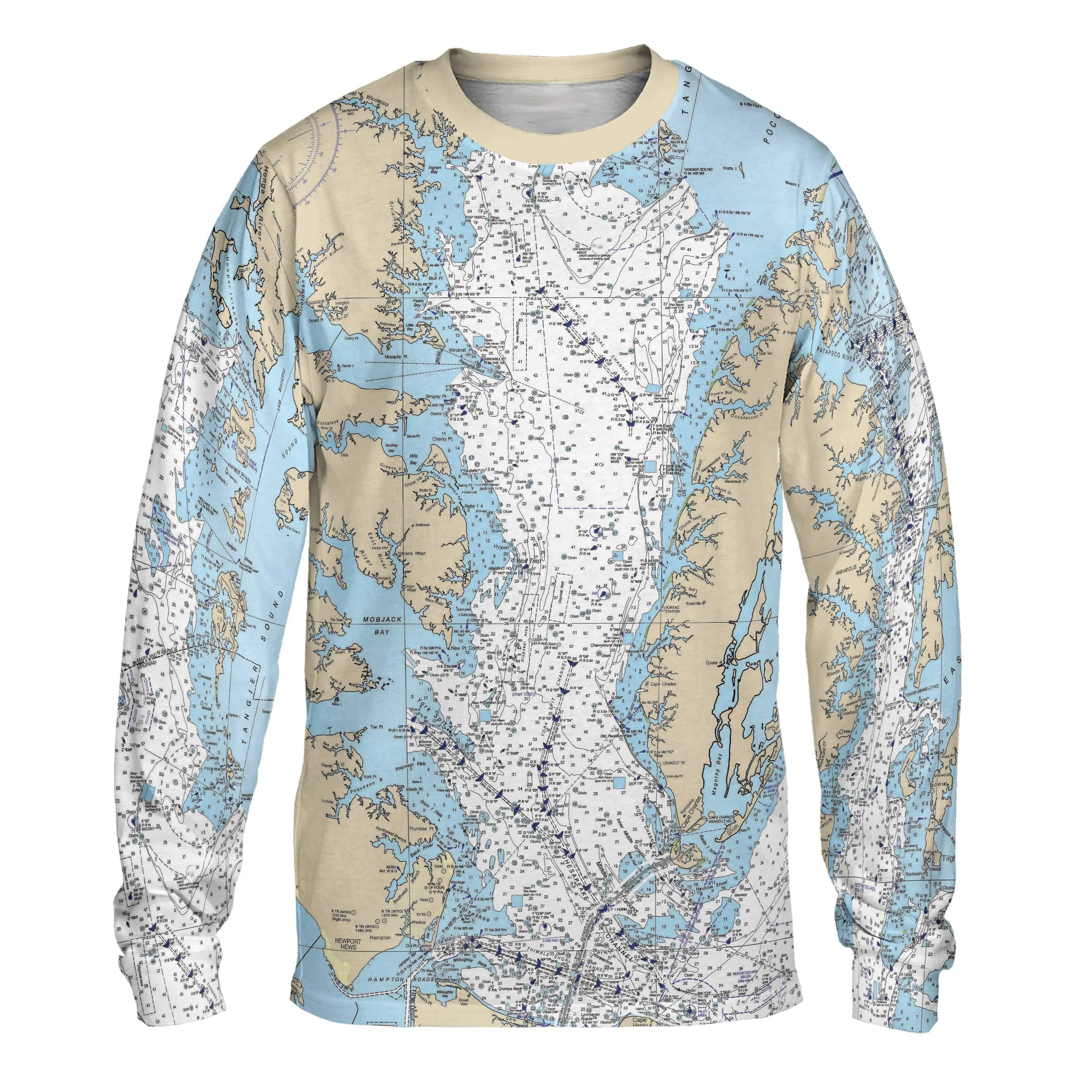 The Chesapeake Bay Explorer Long Sleeve Tee