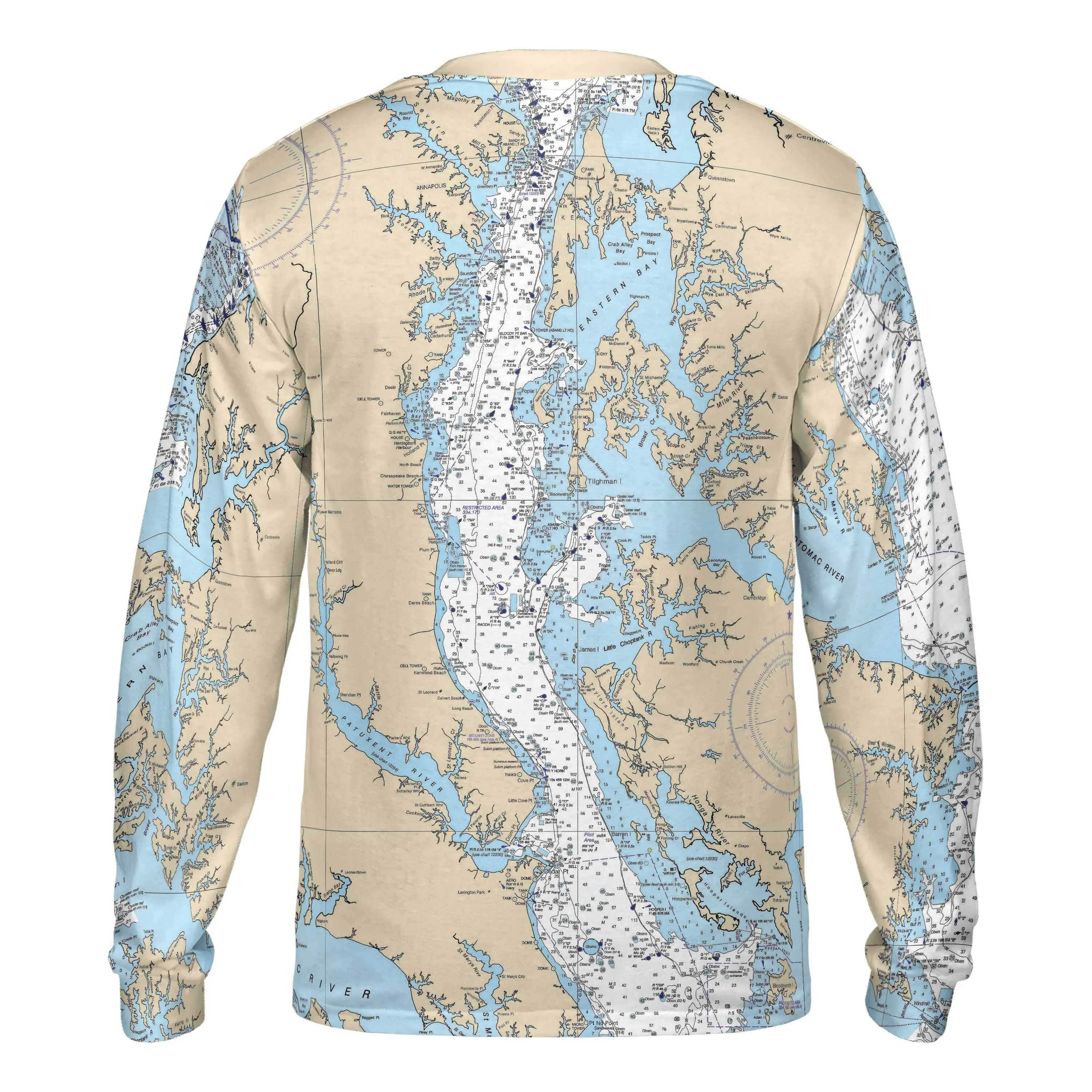 The Chesapeake Bay Explorer Long Sleeve Tee