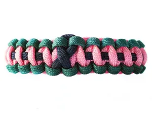 Thyroid Cancer Awareness Paracord Bracelet