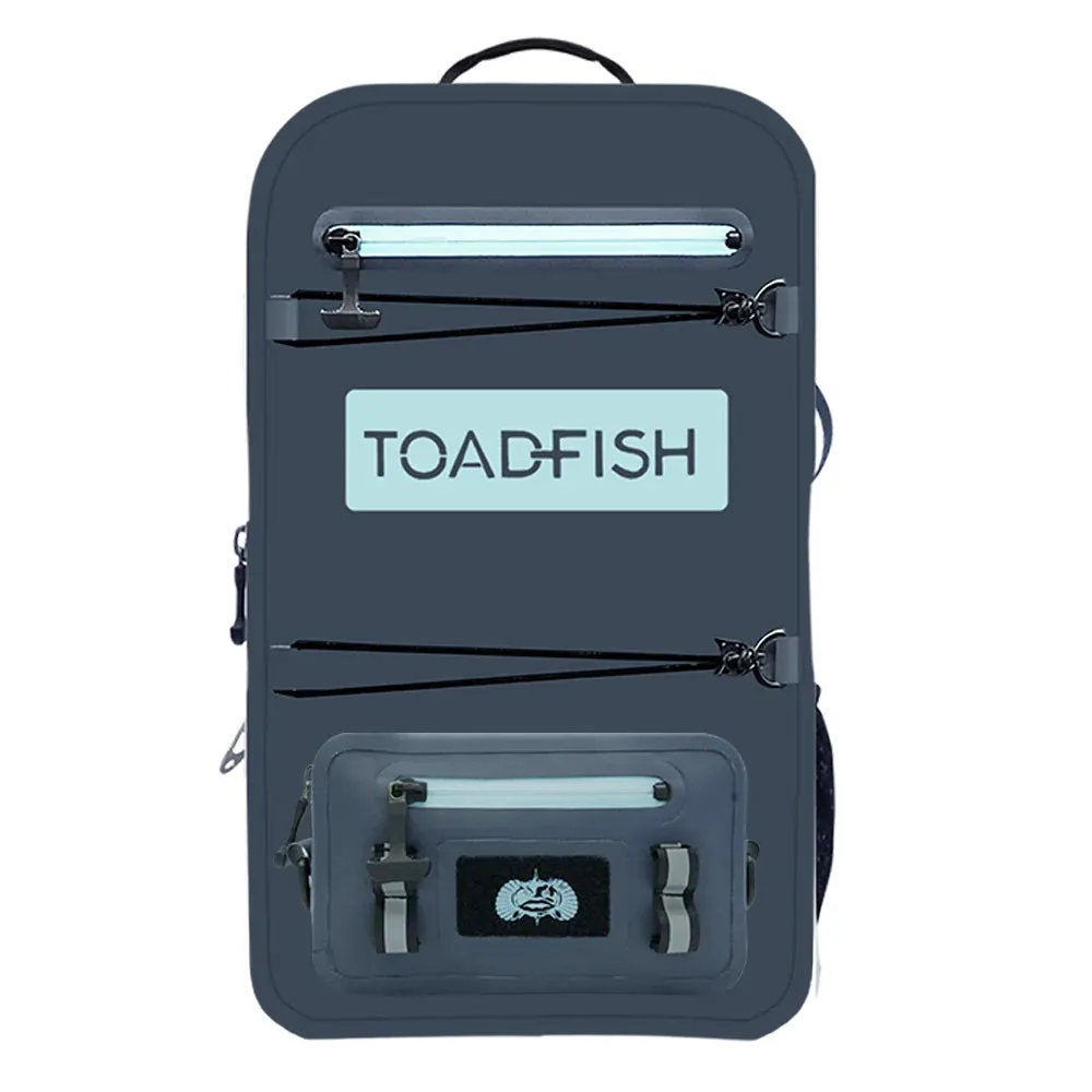 Toadfish Waterproof Backpack   Sling - Ocean Blue