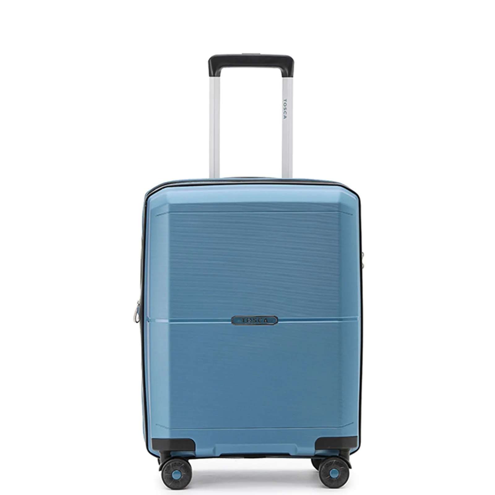 Tosca Globetrotter 20 Inch Carry-On Suitcase Blue