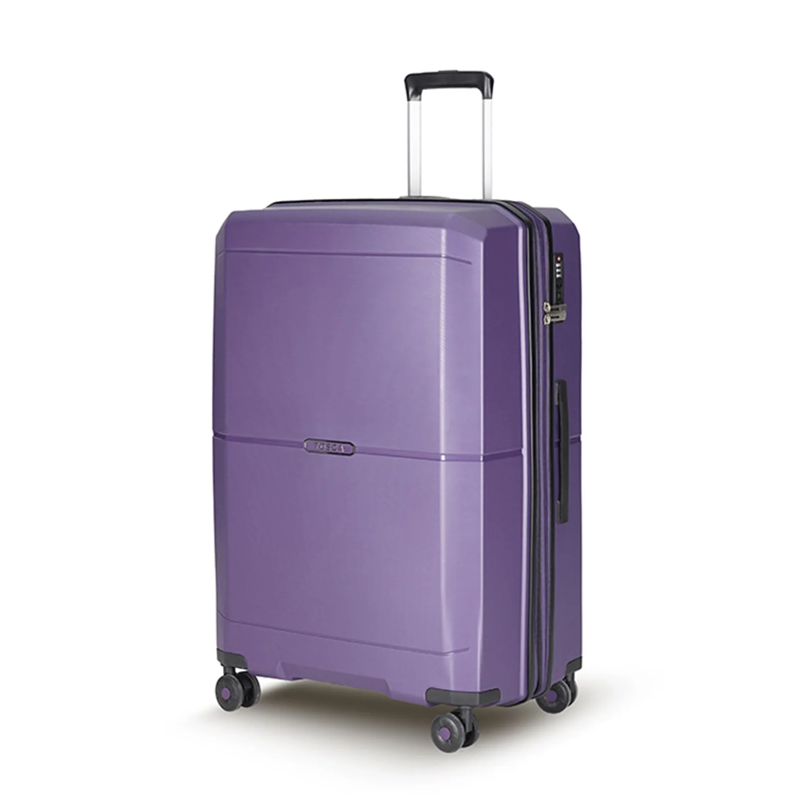 Tosca Globetrotter 29 Inch Large Suitcase Dark Purple