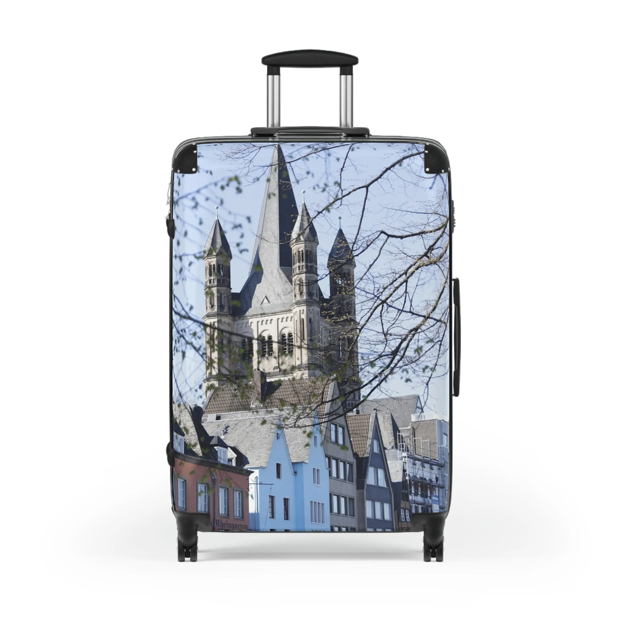 Travel Suitcase - Cologne Scenic Castle Design for Adventurers