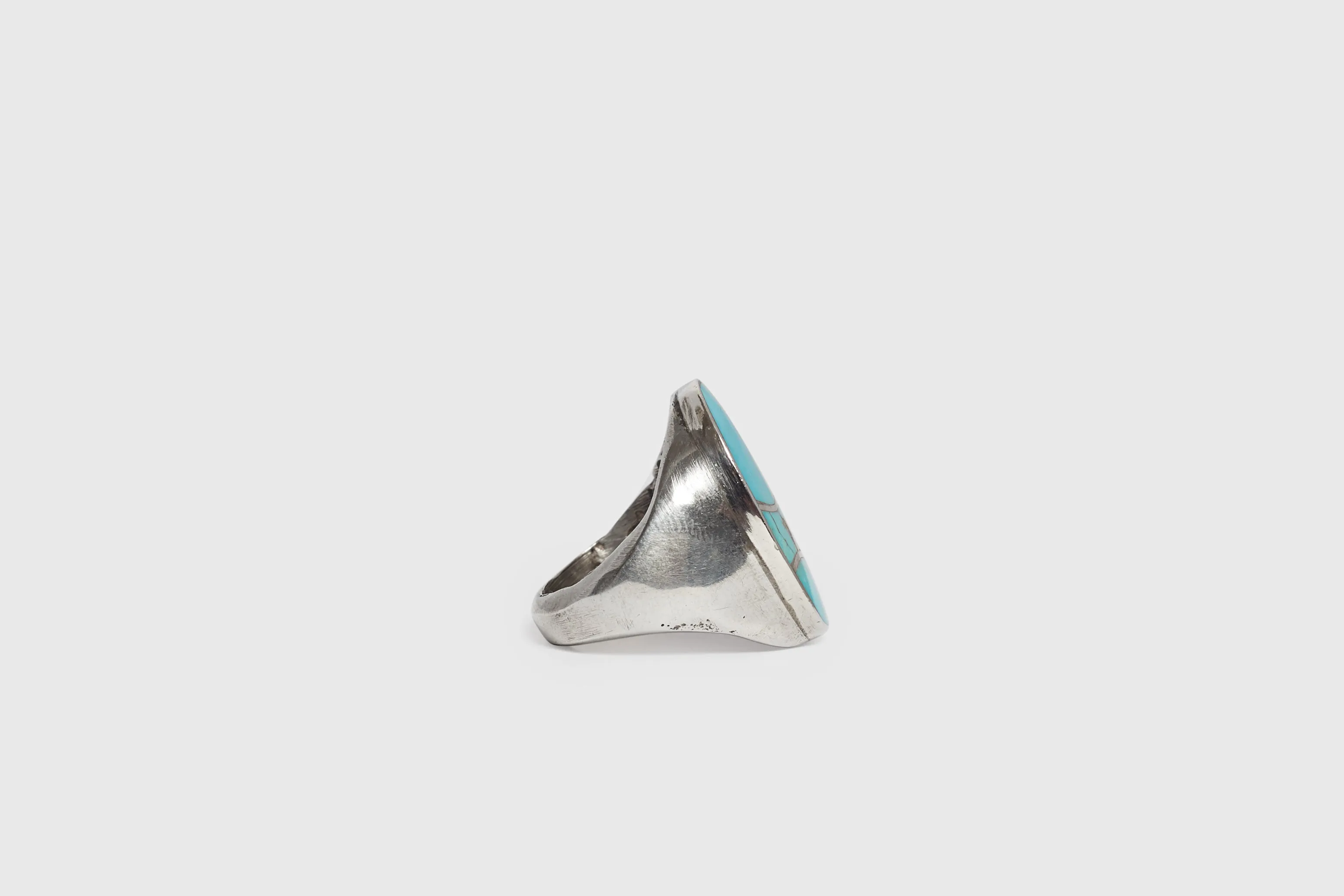 Turquoise & Mother of Pearl Ring