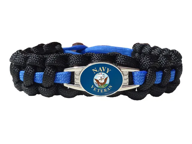 US Navy Veteran Paracord Bracelet