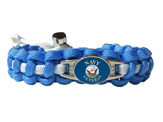 US Navy Veteran Paracord Bracelet