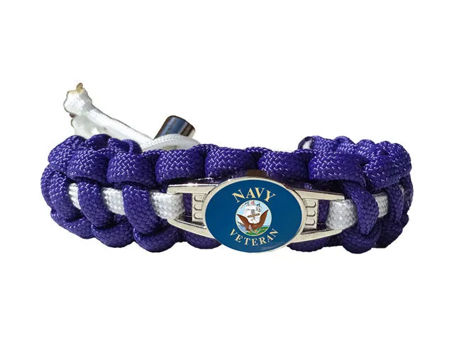 US Navy Veteran Paracord Bracelet