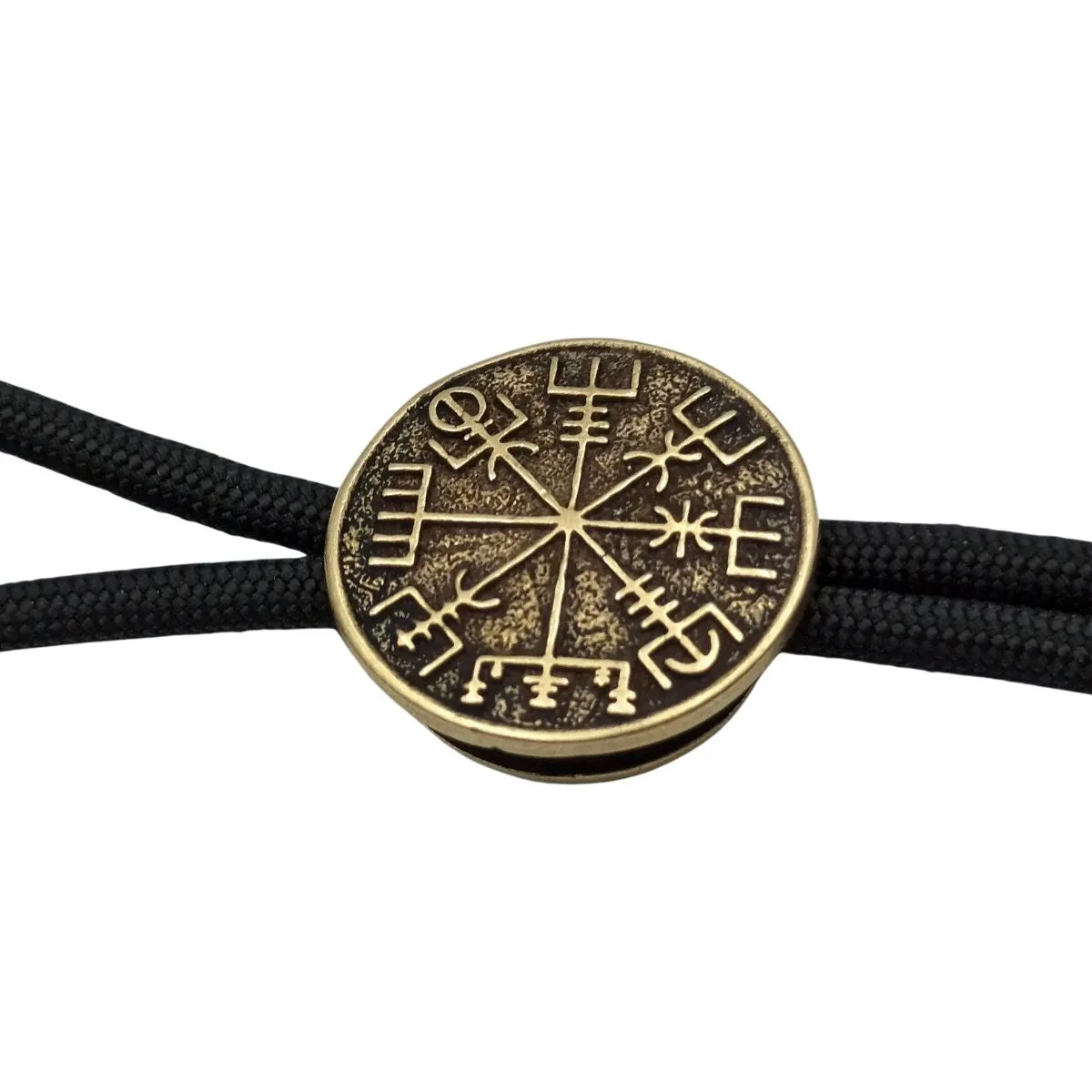 Vegvisir rune paracord bead