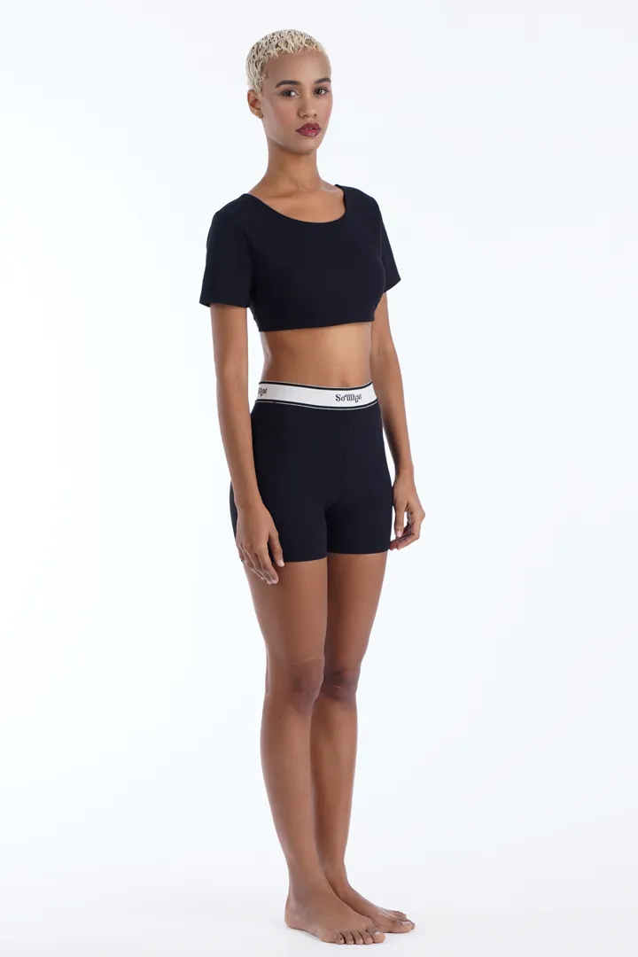 VENUS MONOGRAM SHORTS