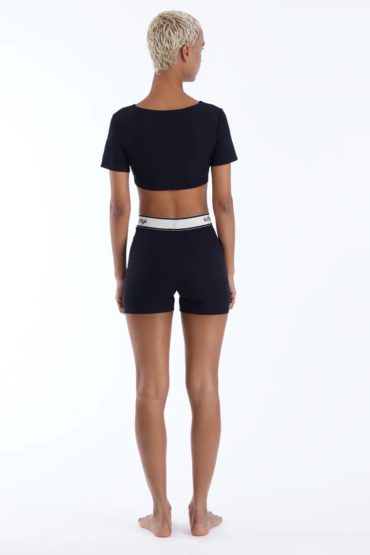 VENUS MONOGRAM SHORTS