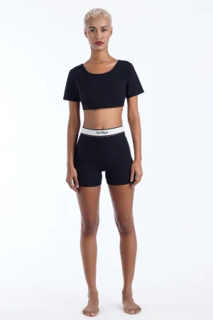 VENUS MONOGRAM SHORTS