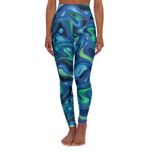 Vibrant High Waisted Yoga Leggings for Active Living
